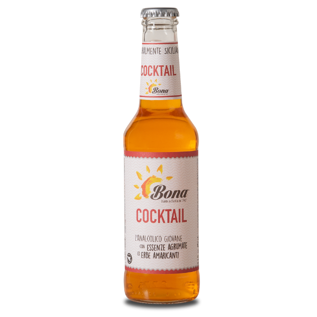 Made in Italy Beverage Carbonated Drink Soft Drink Alcohol Free 275 ml Digestive Sicilian Cocktail Drink