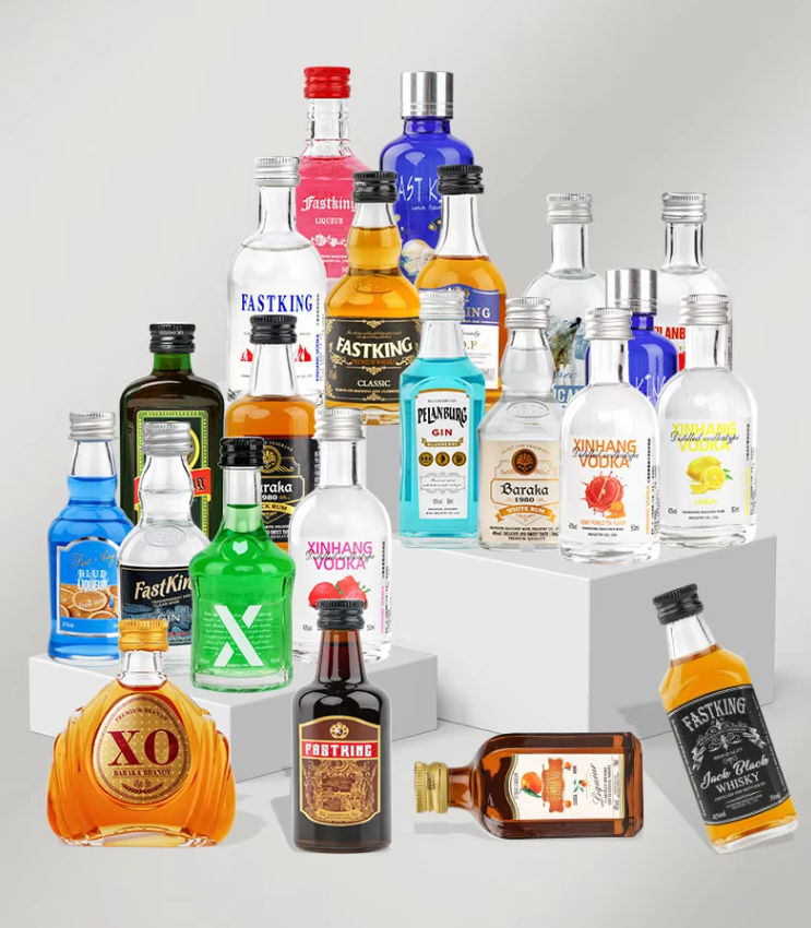 Fruit-flavored Liqueur Cocktail Set Original Flavor Strawberry Lemon Honey Grapefruit Etc Sweet Slightly Intoxicating Bottle