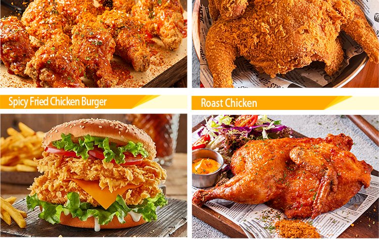 Crispy Fried Chicken Breading Coating Flour Mix Battering with Mixed Spices Seasonings Powder 1kg - Image 2